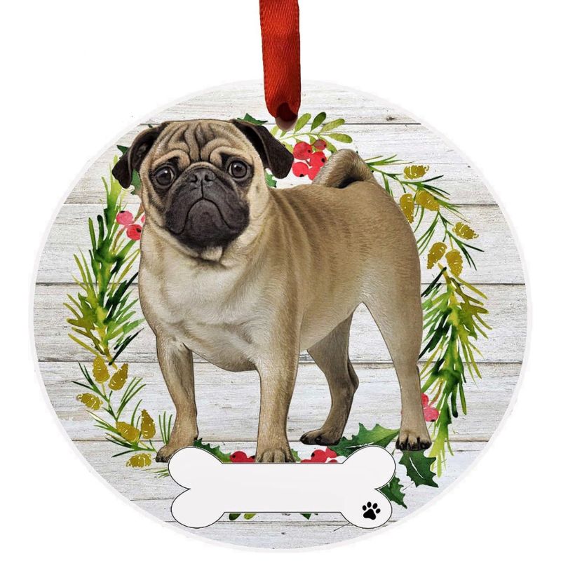 Pug Ornament